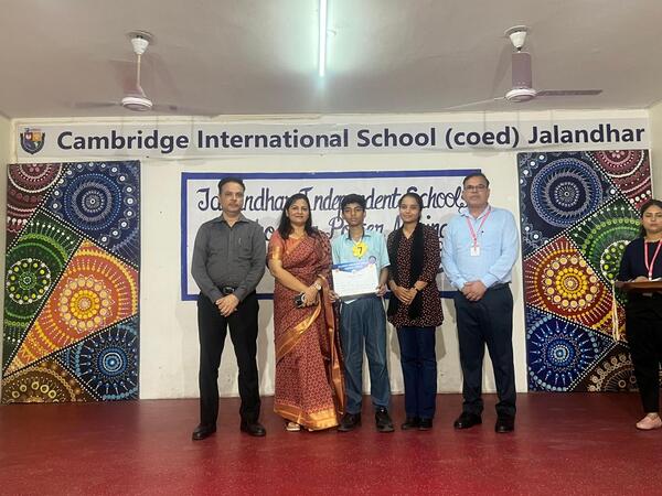 Poster Making Competition Hosted By Cambridge International (Co-Ed) Jalandhar