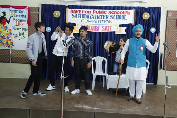 Sahodaya Inter School Punjabi Skit Competition At Saffron