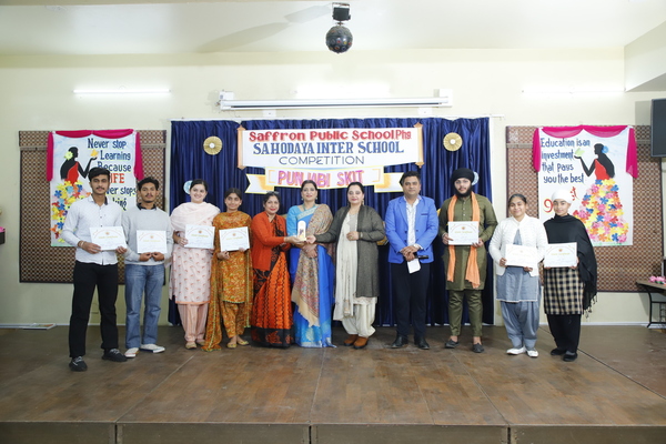 Sahodaya Inter School Punjabi Skit Competition At Saffron