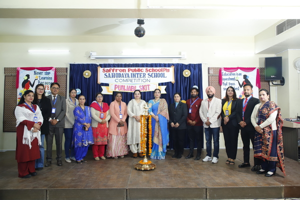 Sahodaya Inter School Punjabi Skit Competition At Saffron