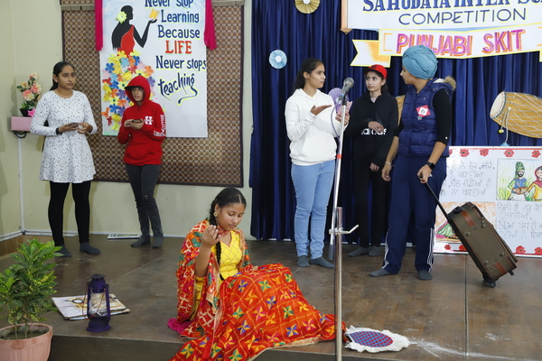 Sahodaya Inter School Punjabi Skit Competition At Saffron