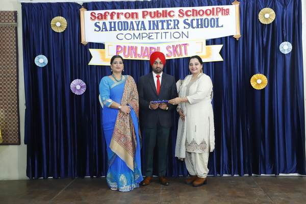 Sahodaya Inter School Punjabi Skit Competition At Saffron