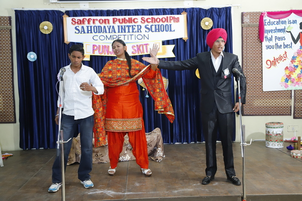 Sahodaya Inter School Punjabi Skit Competition At Saffron