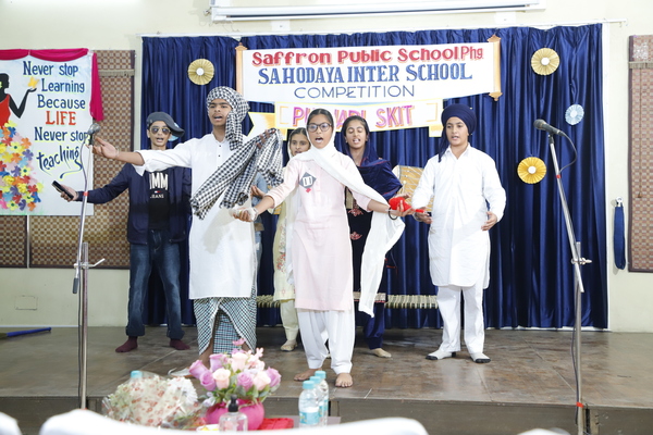 Sahodaya Inter School Punjabi Skit Competition At Saffron