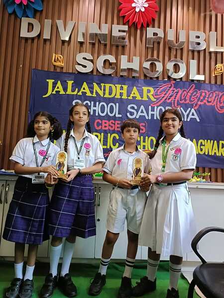 Jalandhar Sahodaya Inter School ORIGAMI Competition Hosted By Divine Public School, Phagwara