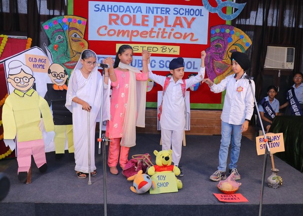 Jalandhar Inter School Sahodaya ROLE PLAY COMPETITION Hosted By C T Public School