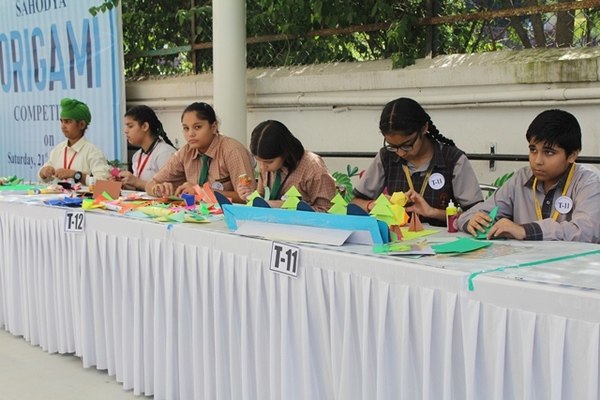 Inter School Jalandhar Sahodaya Origami Competition 