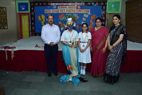 Jalandhar Sahodaya Inter School Face Painting Competition Hosted By DRV DAV Cenetary Public School