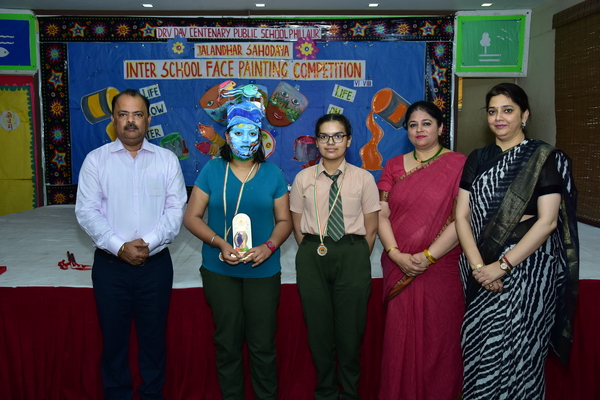 Jalandhar Sahodaya Inter School Face Painting Competition Hosted By DRV DAV Cenetary Public School