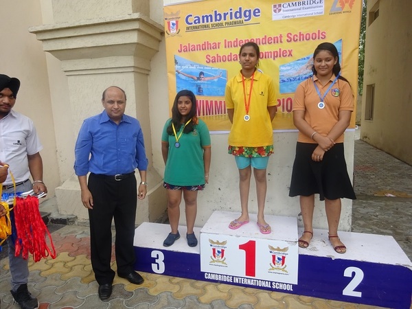 Swimming Championship Held At Cambridge International School, Phagwara